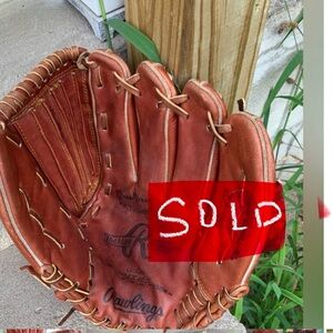 SOLD. RAWLINGS JAPAN PREMIUM SERIES BASEBALL GLOVE. SOLD.